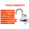 Faucet with electric instant hot water heaterKitchen faucets