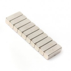 N35N35 - imán de neodimio - bloque fuerte - 12 * 4 * 4 mm - 10 piezas