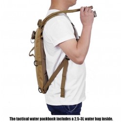 MilitarMochila de hidratación - bolsa de agua - 3L