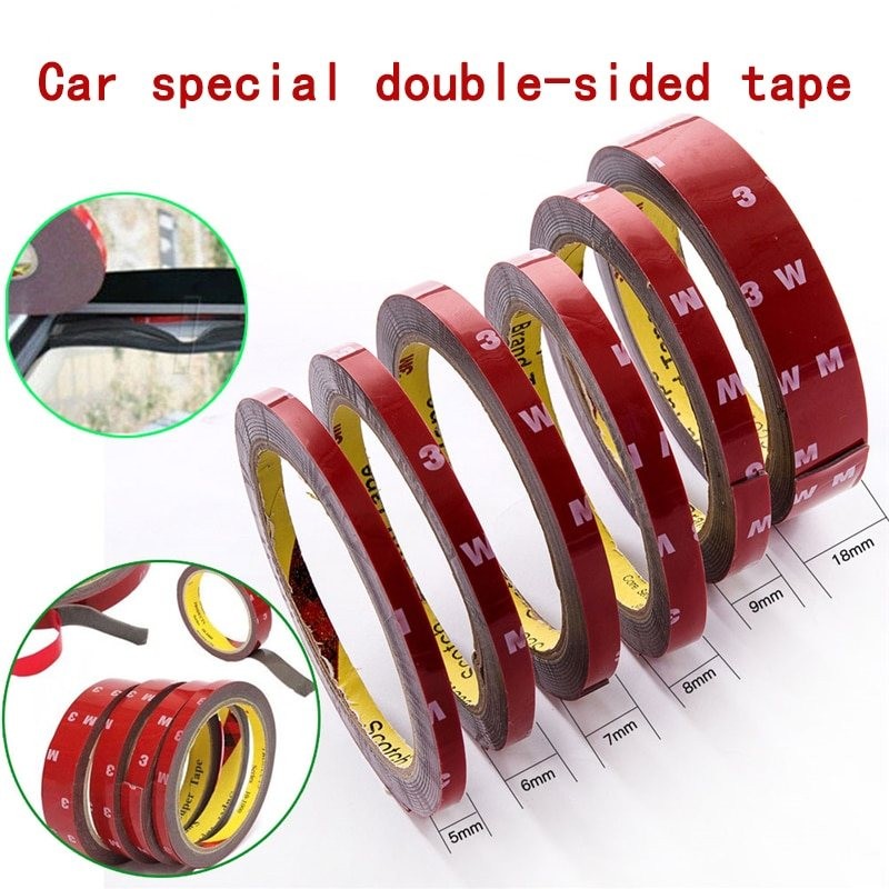 Accesorios exterioresCinta de doble cara para coche - autoadhesiva 3M Accesorios exterioresCinta de doble cara para coche - autoadhesiva 3M