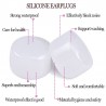 DormidoTapones para los oídos de silicona - 8/16 piezas con caja