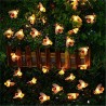 NavidadLuces LED con abejas - jardín - energía solar - luces navideñas