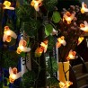 NavidadLuces LED con abejas - jardín - energía solar - luces navideñas