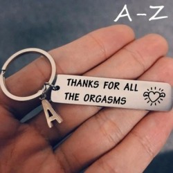 llaveroGracias por...todos los orgasmos - llavero de acero inoxidable