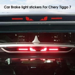 PegatinasCar Sticker Accessories Taillight Brake Lights Lamp Protector Carbon Fiber Covers Styling With Original For Chery Lo...