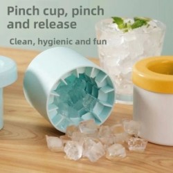 ToolsSilicone Molds Kitchen Accessories Ice Cube Maker Ice Tray Water Bottle Mould Cooler Bucket Tools Gadgets Dining Bar Hom...