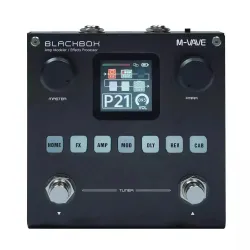 GuitarrasM-VAVE Blackbox Guitar / Bass AMP Modeler Multi Effects Processor Rechargeable for Electric Guitar Bass