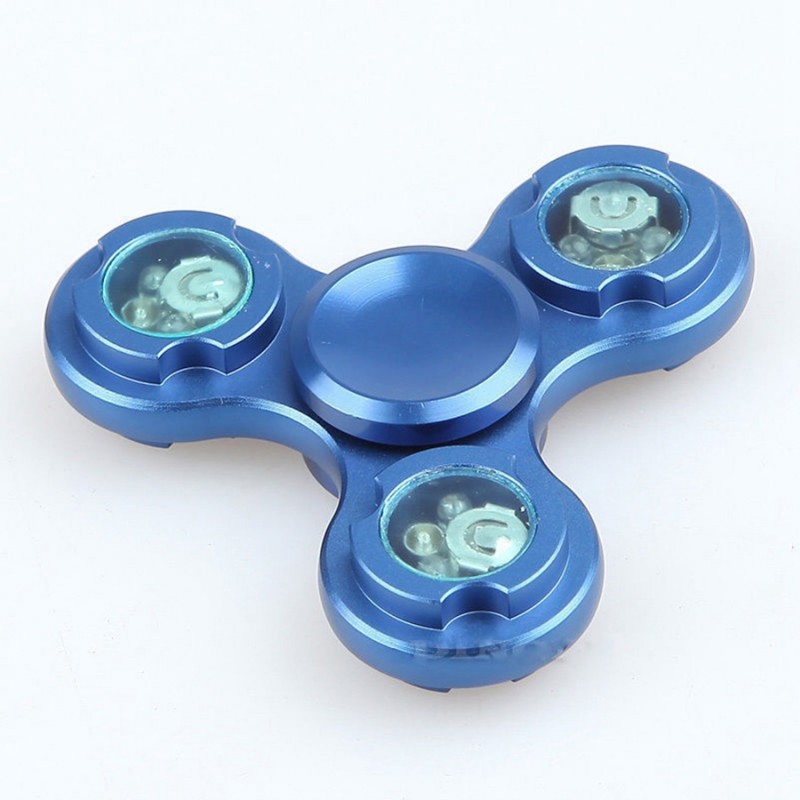 Led light finger fidget - aluminum hand spinnerFidget Spinner