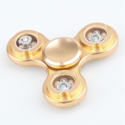Led light finger fidget - aluminum hand spinnerFidget Spinner