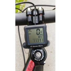 Bicycle Bike digital speedometer computer waterproof with backlightBicycle