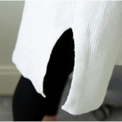 Moda femeninaLong Loose Embroidery Knitted Sweater Cardigan