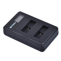 Batería y CargadoresGoPro Hero 5 6 1600mAh Batería LCD doble cargador USB 2pcs