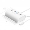 HubUgreen USB C HUB 4 puertos Super Speed Interface Splitter