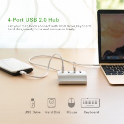 HubUgreen USB C HUB 4 puertos Super Speed Interface Splitter