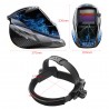 CascosCasco de soldadura para soldadura de motor de fuego azul
