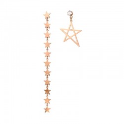 AretesAsymmetry Star String Long Earrings