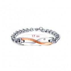 PulserasPulsera de Parejas de acero inoxidable