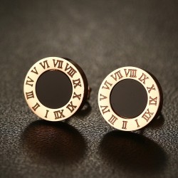 Roman numerals letters stud earringsEarrings