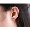 AretesPendientes Starfish oro