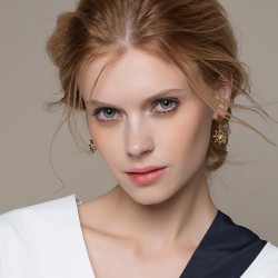 Hollow Rudder Design Drop EarringsEarrings