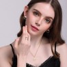 Conjuntos de joyasCollar de cinco estrellas  Pendientes Joyería Set