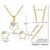 Conjuntos de joyasCollar de cinco estrellas  Pendientes Joyería Set
