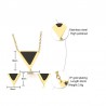 Conjuntos de joyasPendientes Triangle & collar - conjunto de joyas