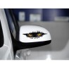 Pegatinas3D ojos de gato pareado - pegatina de coche vinilo - impermeable