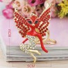 Crystal Catwoman with wings Keychain KeyringKeyrings