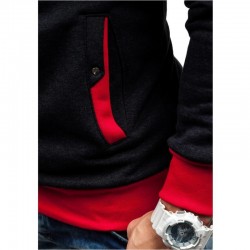 Hoodies & SudaderaCapucha de hombres con cremallera lateral