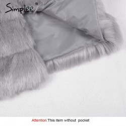 Vintage Fluffy Fur CoatJackets