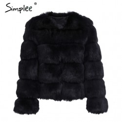 ChaquetasCoat de piel de pelaje vintage