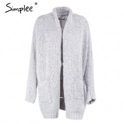 Hoodies & JerséisCasual Knitting Long Cardigan Loose Jumper