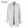 Hoodies & JerséisCasual Knitting Long Cardigan Loose Jumper