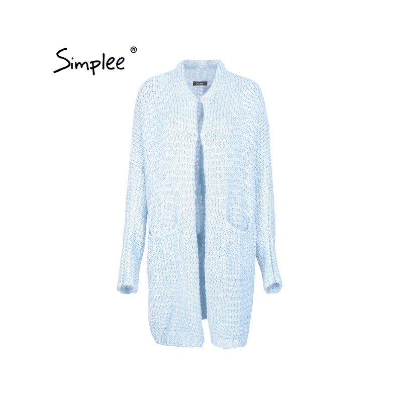 Hoodies & JerséisCasual Knitting Long Cardigan Loose Jumper