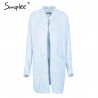 Hoodies & JerséisCasual Knitting Long Cardigan Loose Jumper