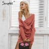 Hoodies & JerséisSexy Cross Knitting Sweater Pullover