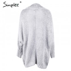 Hoodies & JerséisCasual Knitting Long Cardigan Loose Jumper