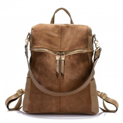 Vintage leather shoulder bag - backpackBags