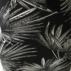 Leaf Print Elegant Patchwork DressDresses
