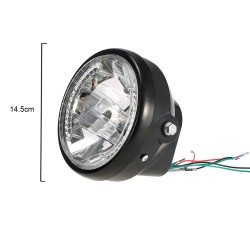 Partes de motos7" Motor Headlight Round LED Indicadores de señalización de giro