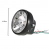Partes de motos7" Motor Headlight Round LED Indicadores de señalización de giro