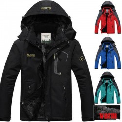 Water Resistant Windproof Thick Hooded Winter JacketJackets