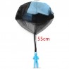 Hand throwing parachute with mini soldier - toy kiteKites