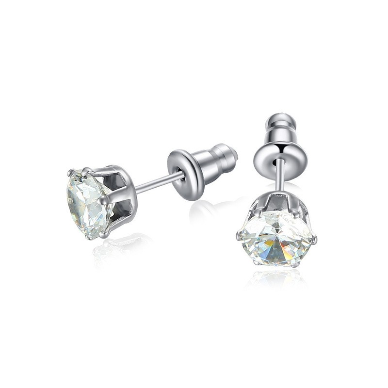 Shiny Crystal Stud Small EarringsEarrings