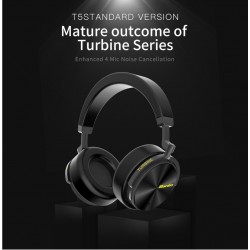 AuricularesAuriculares Bluetooth Bluedio T/5 Auriculares de cancelación de ruido activo con micrófono