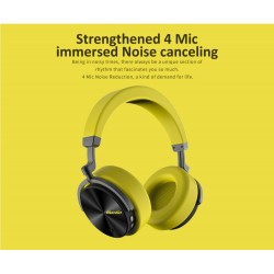 AuricularesAuriculares Bluetooth Bluedio T/5 Auriculares de cancelación de ruido activo con micrófono