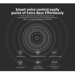 AuricularesAuriculares Bluetooth Bluedio T/5 Auriculares de cancelación de ruido activo con micrófono