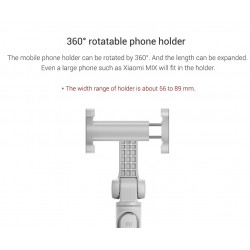 Trípodes y soportesOriginal Xiaomi Handheld Mini Tripod plegable 2 en 1 Monopod Selfie Stick Bluetooth Wireless
