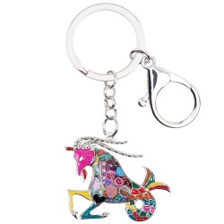 llaveroCapricornio Zodiac Sign Keychain Teclado